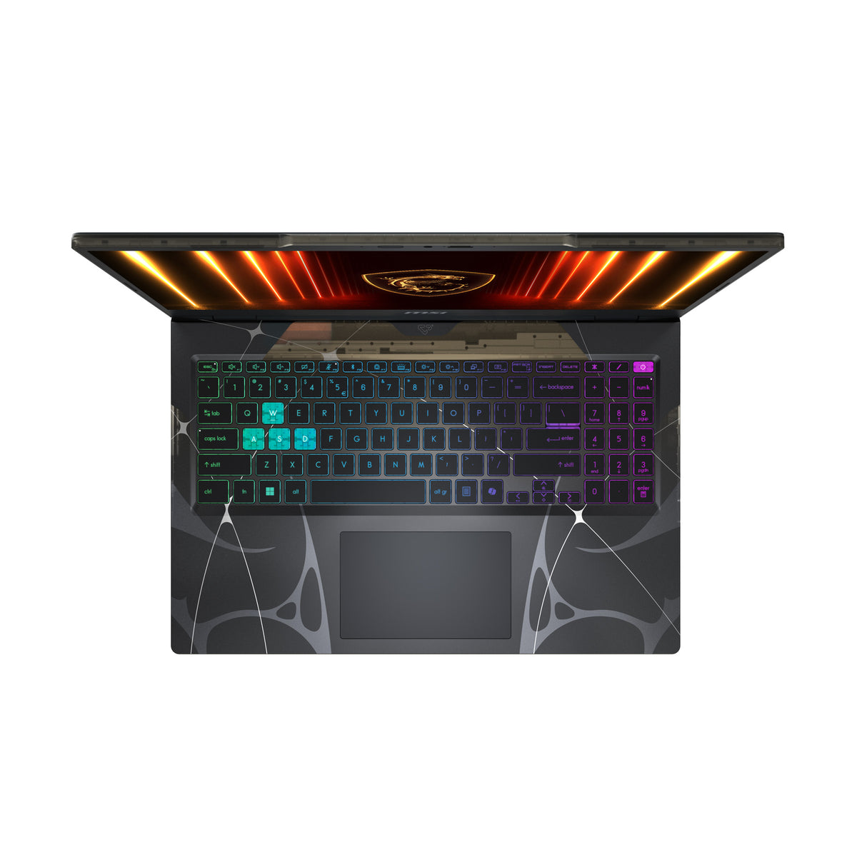 MSI Cyborg A15 AI B2HWFKG-009FR AMD Ryzen™ 7 260 Laptop 39,6 cm (15.6") Full HD 16 GB DDR5-SDRAM 512 GB SSD NVIDIA GeForce RTX 5060 Wi-Fi 6E (802.11ax) Windows 11 Home Schwarz