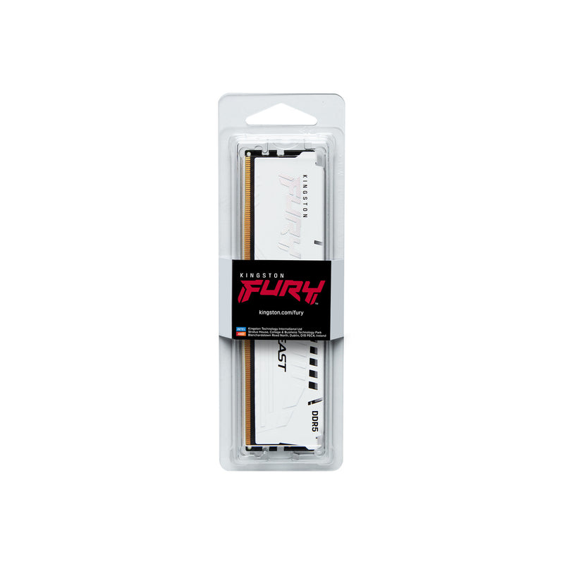 Kingston Technology FURY Beast 32 GB 6400 MT/s DDR5 CL32 DIMM White EXPO