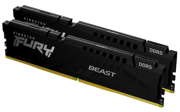 Kingston Technology FURY Beast 64 GB 6000 MT/s DDR5 CL30 DIMM (Kit of 2) Black EXPO