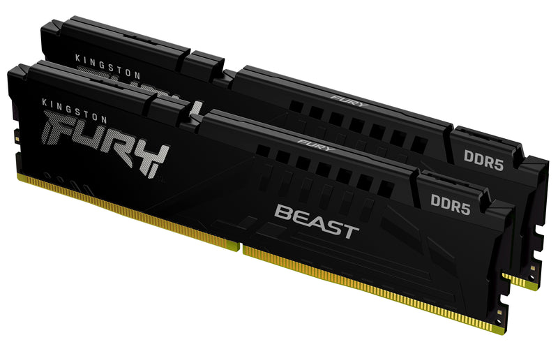 Kingston Technology FURY Beast 64GB 5600MT/s DDR5 CL40 DIMM (2er-Kit) Black