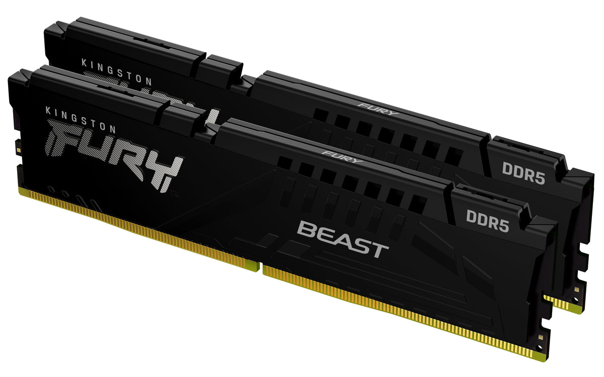 Kingston Technology FURY Beast 32 GB 6800 MT/s DDR5 CL34 DIMM (Kit of 2) Black EXPO