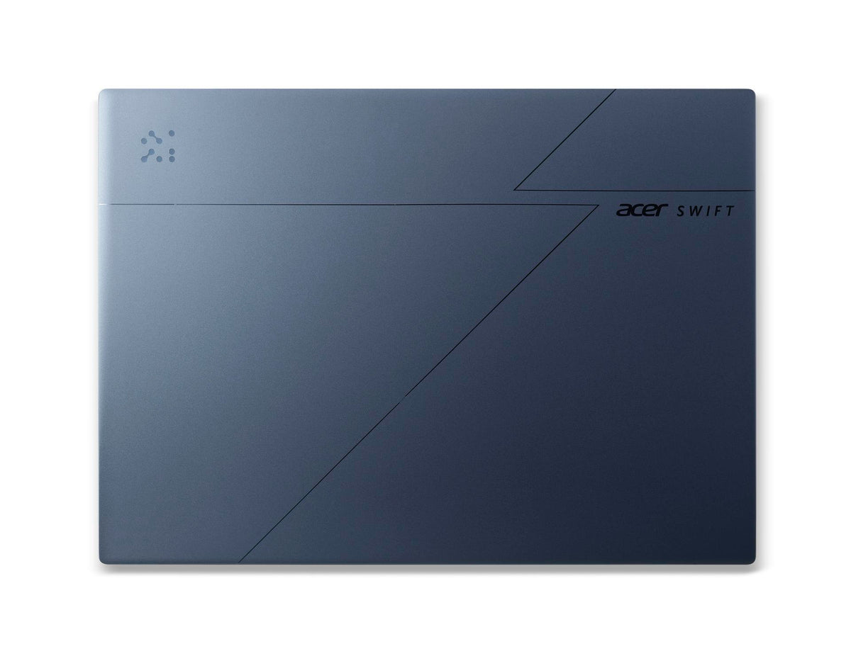Acer Swift Go 14 AI NX.JNBEG.001 laptop Copilot+ PC Intel Core Ultra 7 256V 35,6 cm (14") WUXGA 16 GB LPDDR5-SDRAM 512 GB SSD Wi-Fi 7 (802.11be) Windows 11 Home Blau