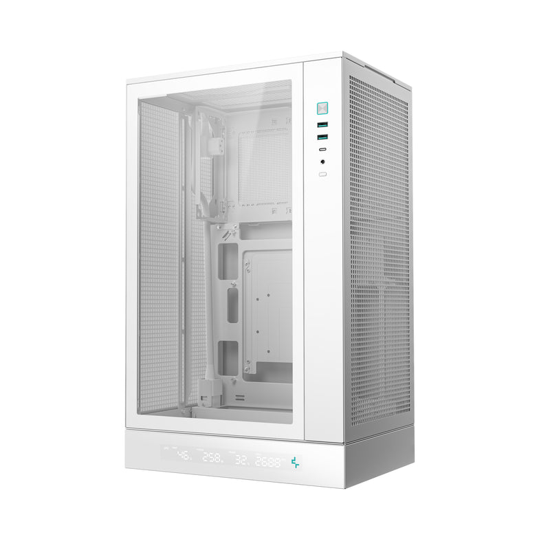 DeepCool CH270 Digital WH Mini Tower Weiß