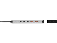 Sandberg 136-79 laptop-dockingstation & portreplikator Kabelgebunden USB 3.2 Gen 2 (3.1 Gen 2) Type-C Grau