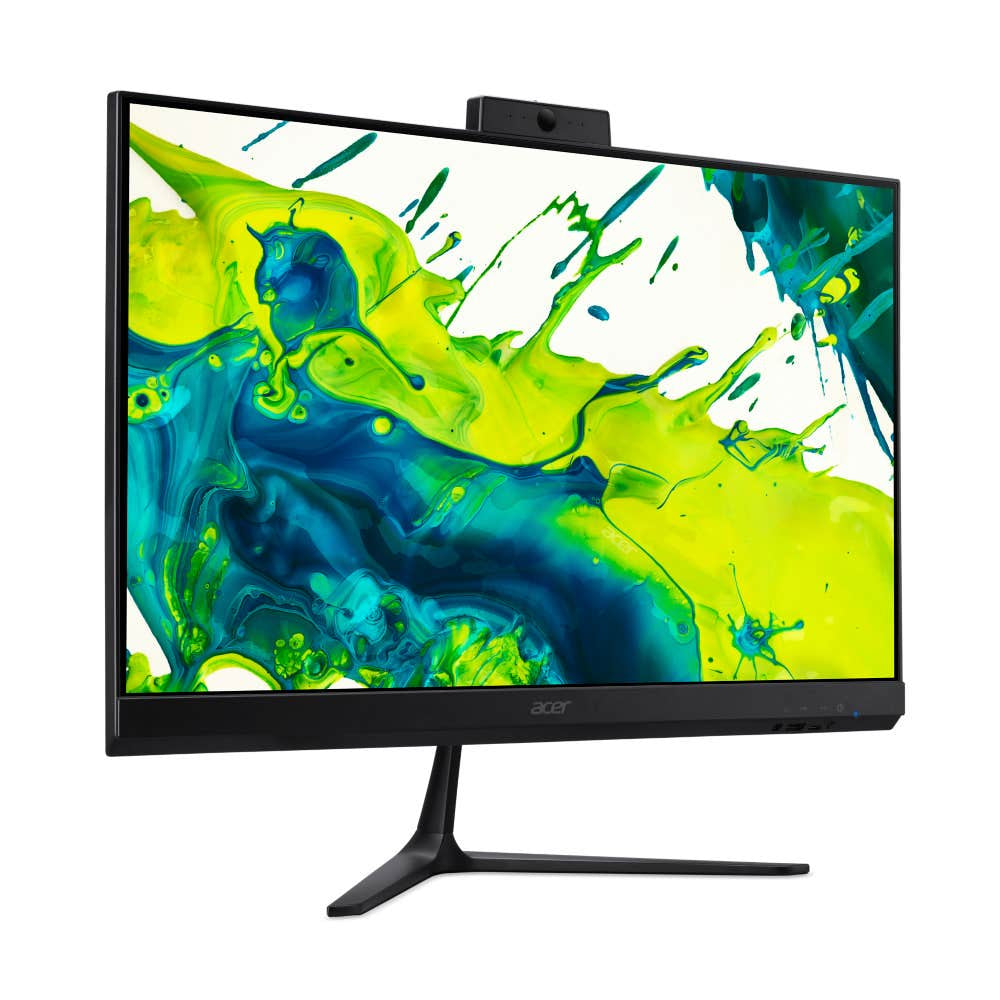 Acer Aspire C24-2G Intel Core 5 120U 60,5 cm (23.8") 1920 x 1080 Pixel All-in-One-PC 16 GB DDR4-SDRAM 512 GB SSD Windows 11 Home Wi-Fi 6 (802.11ax) Schwarz