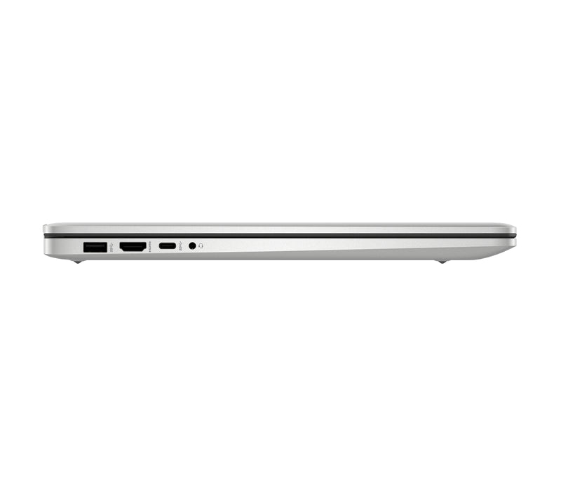 HP 17-cn4130ng Intel Core 3 100U Laptop 43,9 cm (17.3") Full HD 8 GB DDR4-SDRAM 512 GB SSD Wi-Fi 6 (802.11ax) FreeDOS Silber
