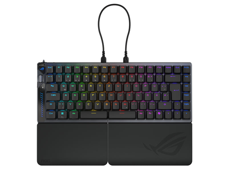 ASUS ROG Falcata Tastatur Gaming USB + RF Wireless + Bluetooth QWERTZ Deutsch Schwarz
