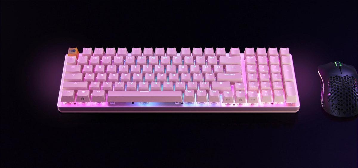 Glorious Gaming GMMK 2 Tastatur USB US Englisch Pink