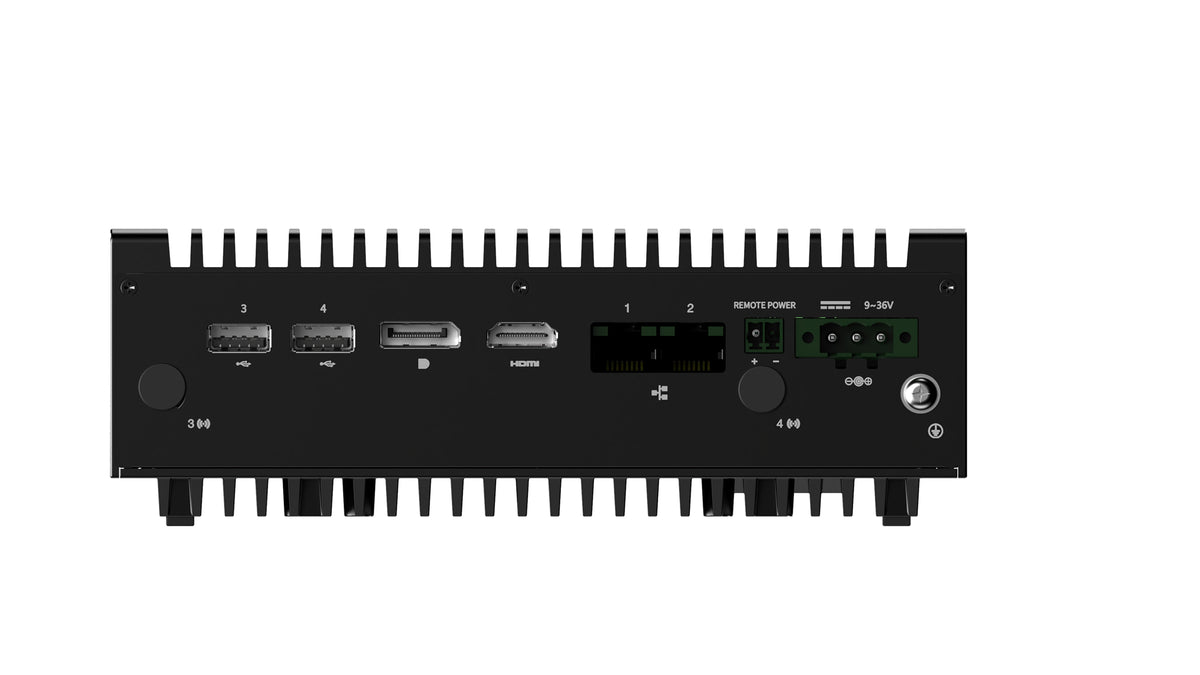 Lenovo ThinkEdge SE10 Intel Atom® x6425RE 8 Go DDR4-SDRAM 256 Go SSD Mini PC Mini-PC Noir