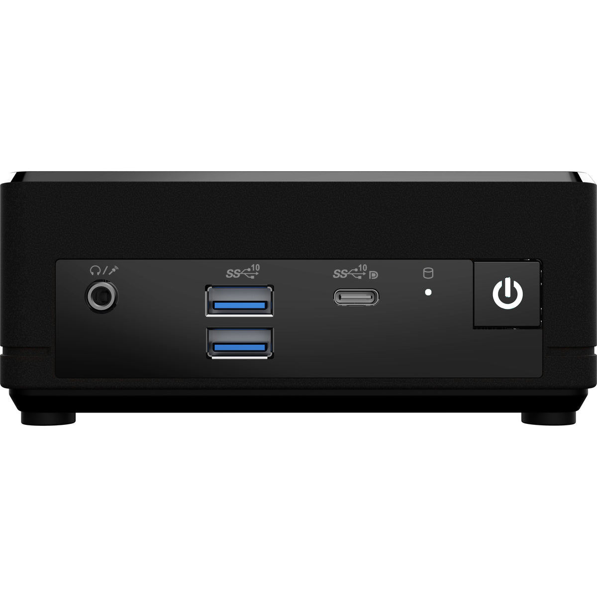 MSI Cubi N ADL S-078EU Intel® N N100 4 GB DDR4-SDRAM 128 GB SSD Windows 11 Pro Mini PC Mini-PC Schwarz