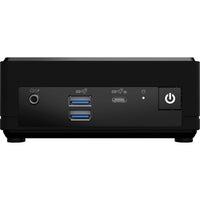 MSI Cubi N ADL S-078EU Intel® N N100 4 GB DDR4-SDRAM 128 GB SSD Windows 11 Pro Mini PC Mini-PC Schwarz