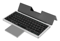 LogiLink ID0214 Tastatur Heimbüro Bluetooth QWERTZ Deutsch Grau