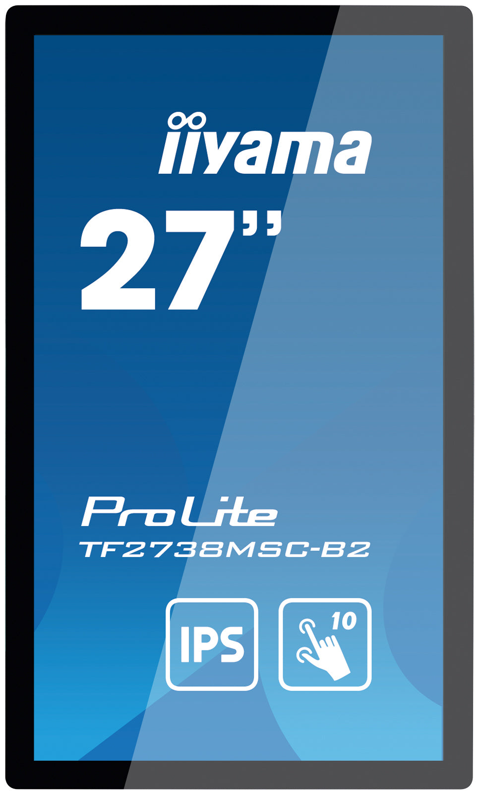 iiyama ProLite TF2738MSC-B2 Computerbildschirm 68,6 cm (27") 1920 x 1080 Pixel Full HD LED Touchscreen Multi-Nutzer Schwarz