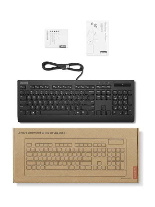 Lenovo Smartcard Wired keyboard II-German