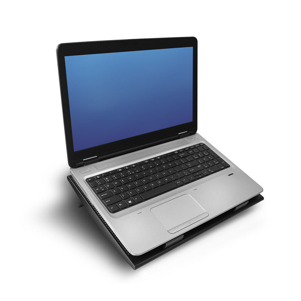 ACT Laptop-Kühlständer, bis zu 17", höhenverstellbar (2 Positionen), 4-Port-Hub