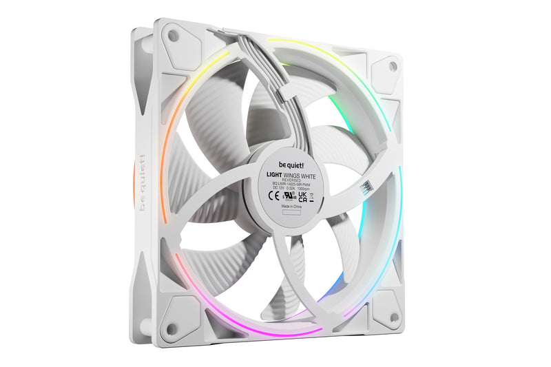 be quiet! Light Wings 140 mm PWM Reverse White Computergehäuse Ventilator 14 cm Weiß 1 Stück(e)