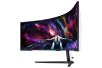 Samsung G95NC Computerbildschirm 144,8 cm (57") 7680 x 2160 Pixel Dual UHD QLED Weiß