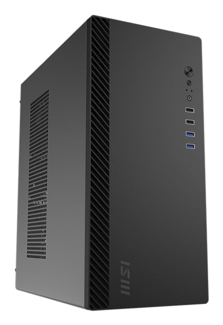 MSI PRO SHIELD M100P Computer-Gehäuse Midi Tower Schwarz