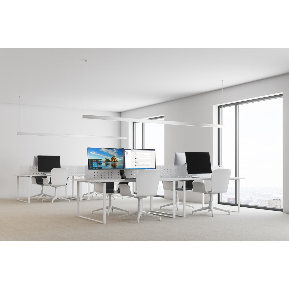 Kensington SmartFit Platzsparender Dual Monitorarm