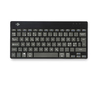 R-Go Tools Ergonomische Tastatur R-Go Compact Break, kompakte Tastatur mit Pausensoftware, QWERTY (NORDIC), Bluetooth, Schwarz