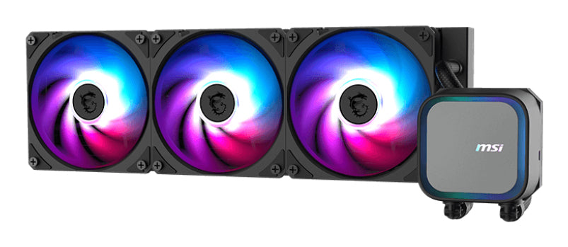 MSI MAG Coreliquid A13 360 Hauptplatine, Prozessor All-in-One-Flüssigkeitskühler 12 cm Schwarz 1 Stück(e)