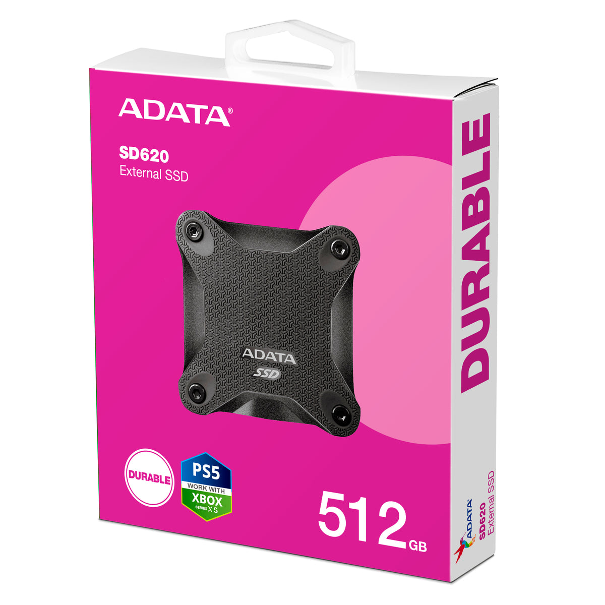 ADATA SD620 512 GB Micro-USB B 3.2 Gen 2 (3.1 Gen 2) Schwarz