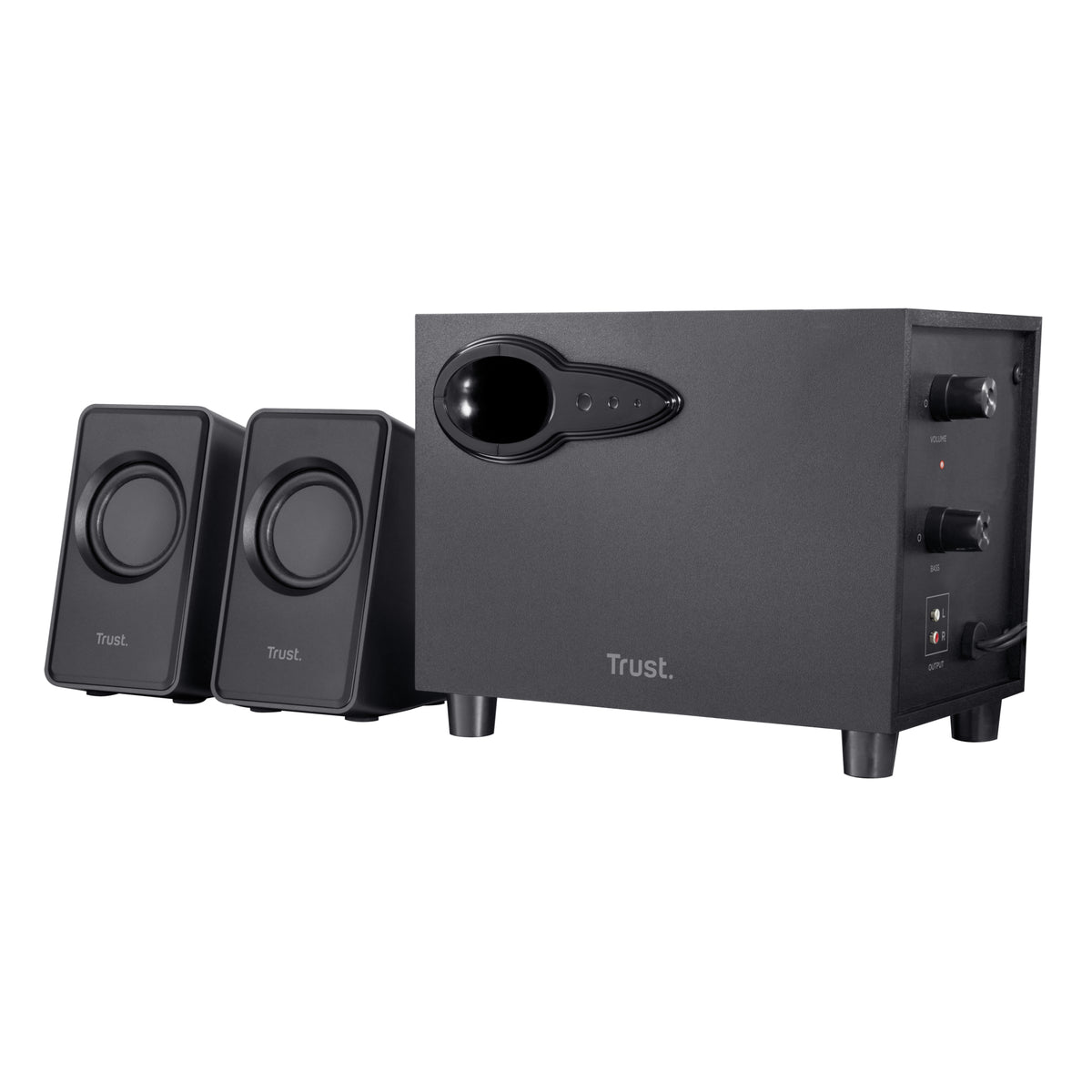 Trust Avora 2.1 Lautsprecherset 9 W PC/Laptop Schwarz 2.1 Kanäle 2-Wege