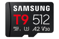 Samsung T9 microSDXC™ UHS-I Speicherkarte - 512 GB mit USB-Kartenleser ‎ ‎