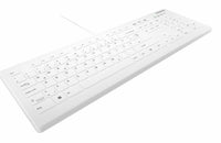 Contour Design Active Key AK-C8112 Tastatur Medizinisch USB QWERTZ Deutsch Weiß