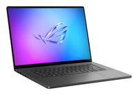 ASUS ROG Zephyrus G16 GU605CW-QR110X Intel Core Ultra 9 285H Laptop 40,6 cm (16") WQXGA 64 GB LPDDR5x-SDRAM 2 TB SSD NVIDIA GeForce RTX 5080 Wi-Fi 7 (802.11be) Windows 11 Pro Schwarz, Grau