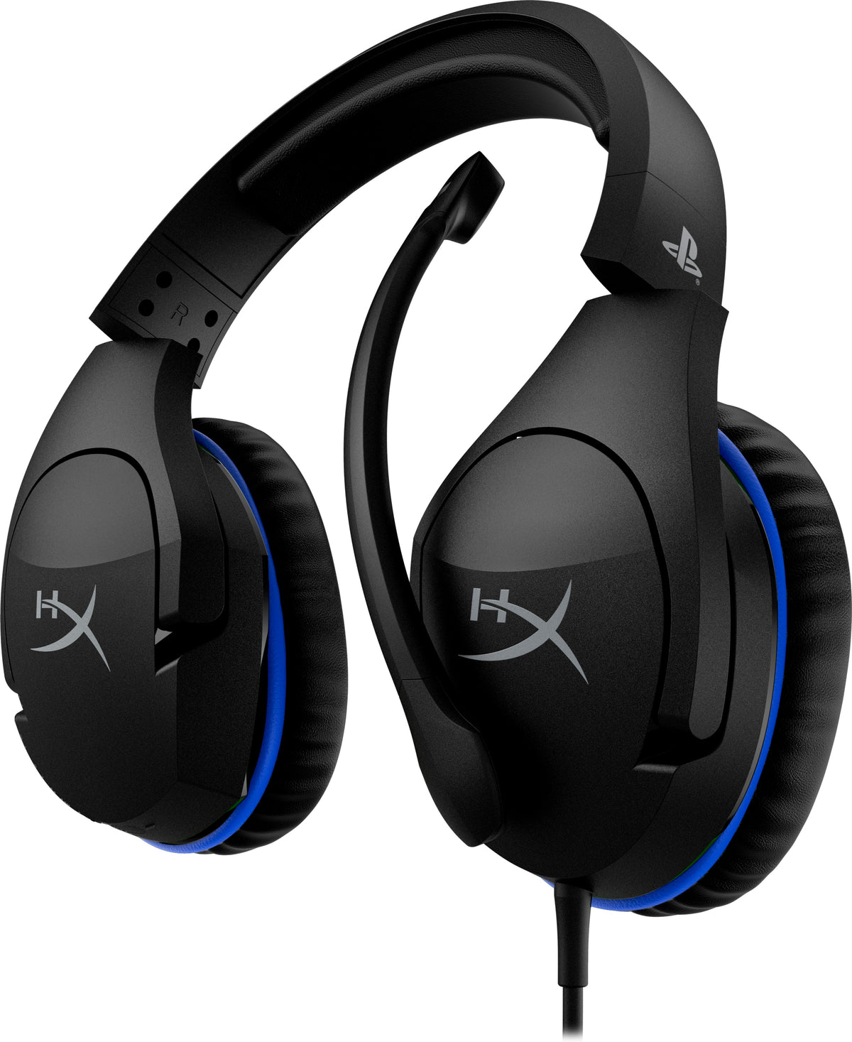 HyperX Cloud Stinger – Gaming-Headset – PS5-PS4 (schwarz-blau)
