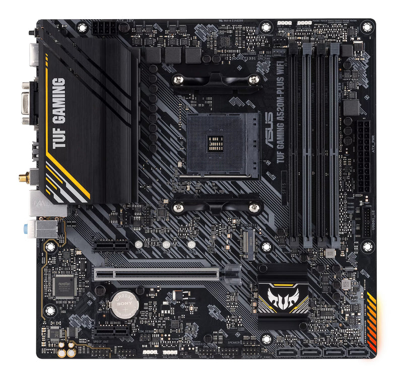 ASUS TUF GAMING A520M-PLUS WIFI AMD A520 Sockel AM4 micro ATX