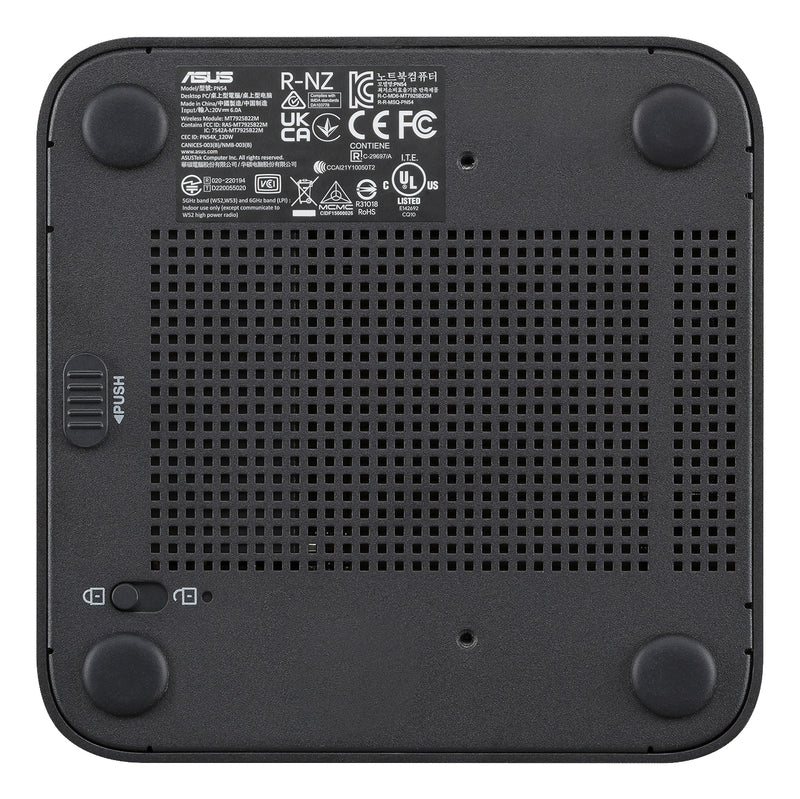 ASUS ExpertCenter PN55-S70012NL Copilot+ PC AMD Ryzen AI 7 445 32 GB DDR5-SDRAM 1 TB SSD Windows 11 Pro Mini PC Mini-PC Schwarz
