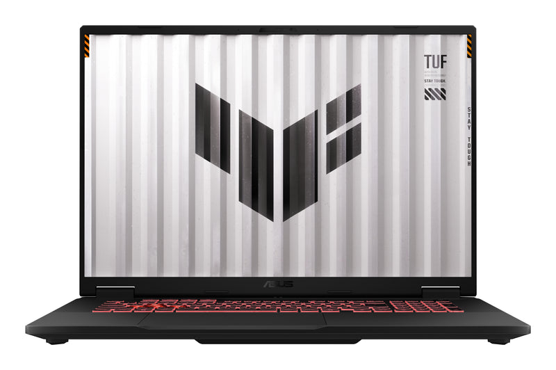 ASUS TUF Gaming A18 TUF808UP-DICS9097W AMD Ryzen™ 7 260 Laptop 45,7 cm (18") WQXGA 32 GB DDR5-SDRAM 1 TB SSD NVIDIA GeForce RTX 5070 Wi-Fi 6E (802.11ax) Windows 11 Home Schwarz, Grau