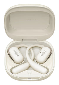 SHOKZ OpenFit 2 Kopfhörer True Wireless Stereo (TWS) Ohrbügel, Offene Ohren Anrufe/Musik/Sport/Alltag Bluetooth Beige