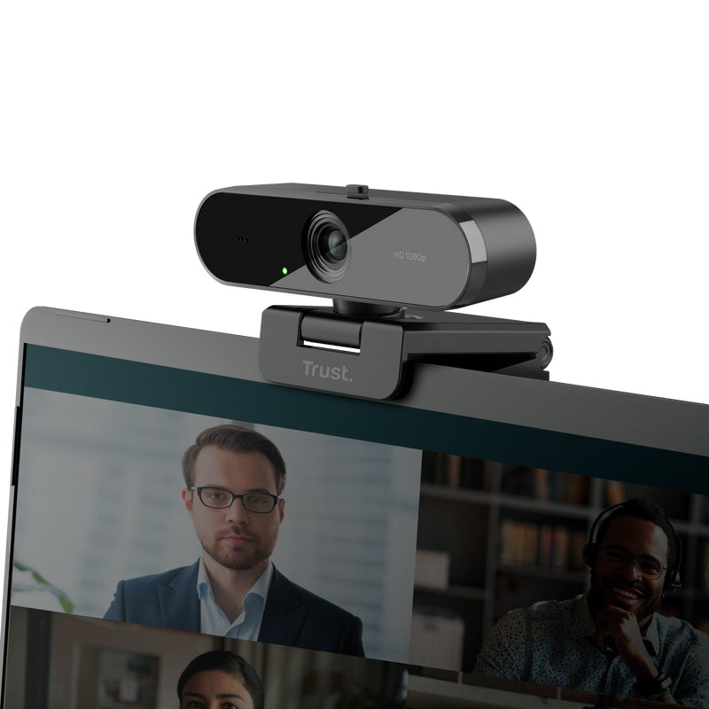 Trust TW-200 Webcam 1920 x 1080 Pixel USB Schwarz