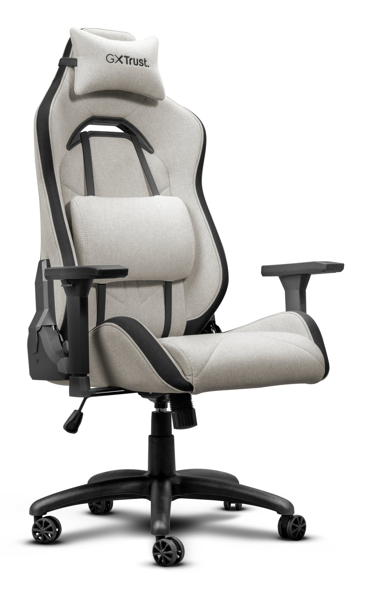 Trust 25532 Videospiel-Stuhl PC-Gamingstuhl Gepolsterter Sitz Beige