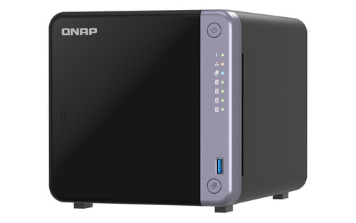 QNAP TS-432X-4G NAS & Speicherserver Tower Alpine Alpine AL-524 4 GB DDR4 QNAP QTS Schwarz