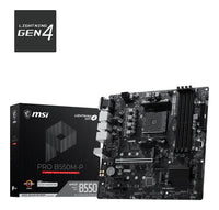 MSI PRO B550M-P Motherboard AMD B550 Sockel AM4 ATX