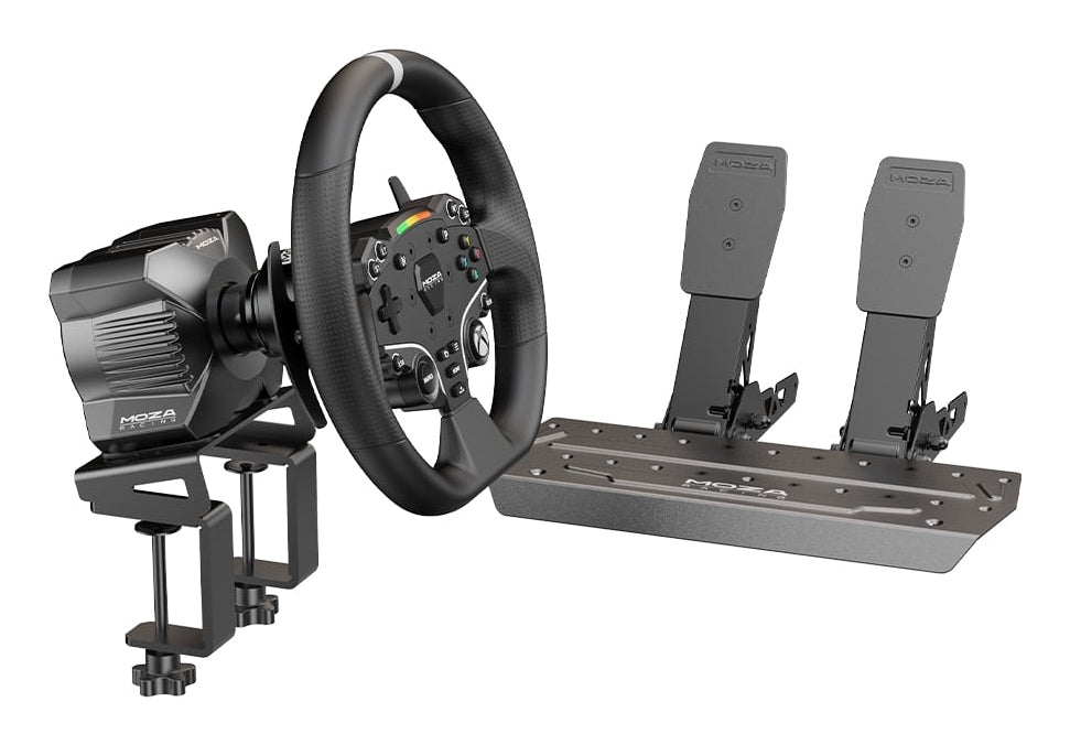 Moza Racing RS053 Gaming-Controller Schwarz USB Lenkrad + Pedale PC, Xbox One, Xbox Series S, Xbox Series X