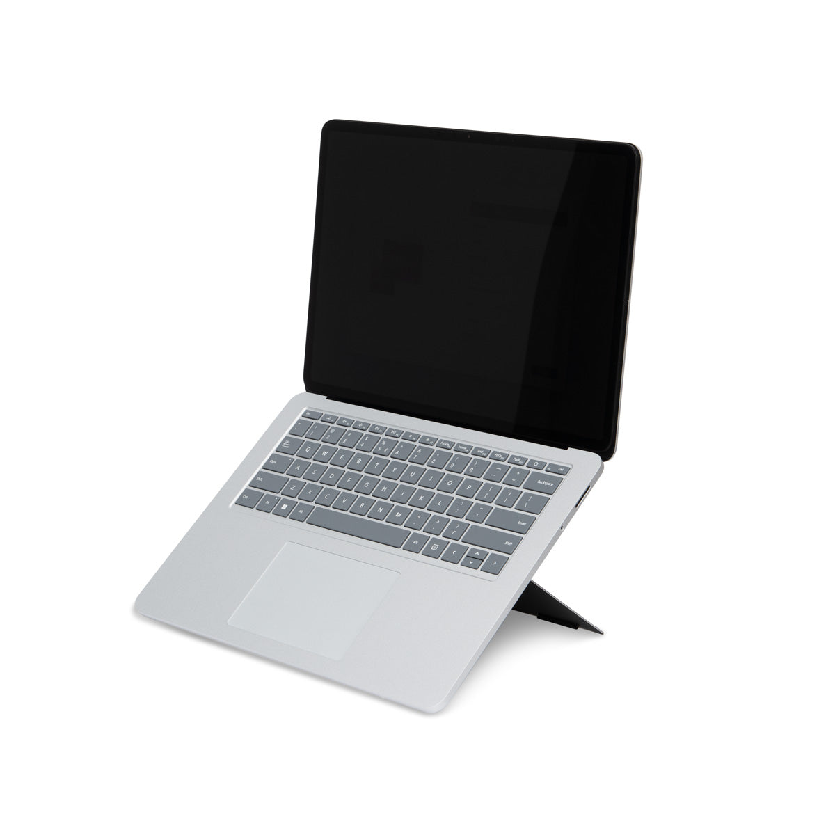 R-Go Tools Laptopständer R-Go Riser Attachable, verstellbar, integriert auf Ihrem Laptop, Aluminium, schwarz