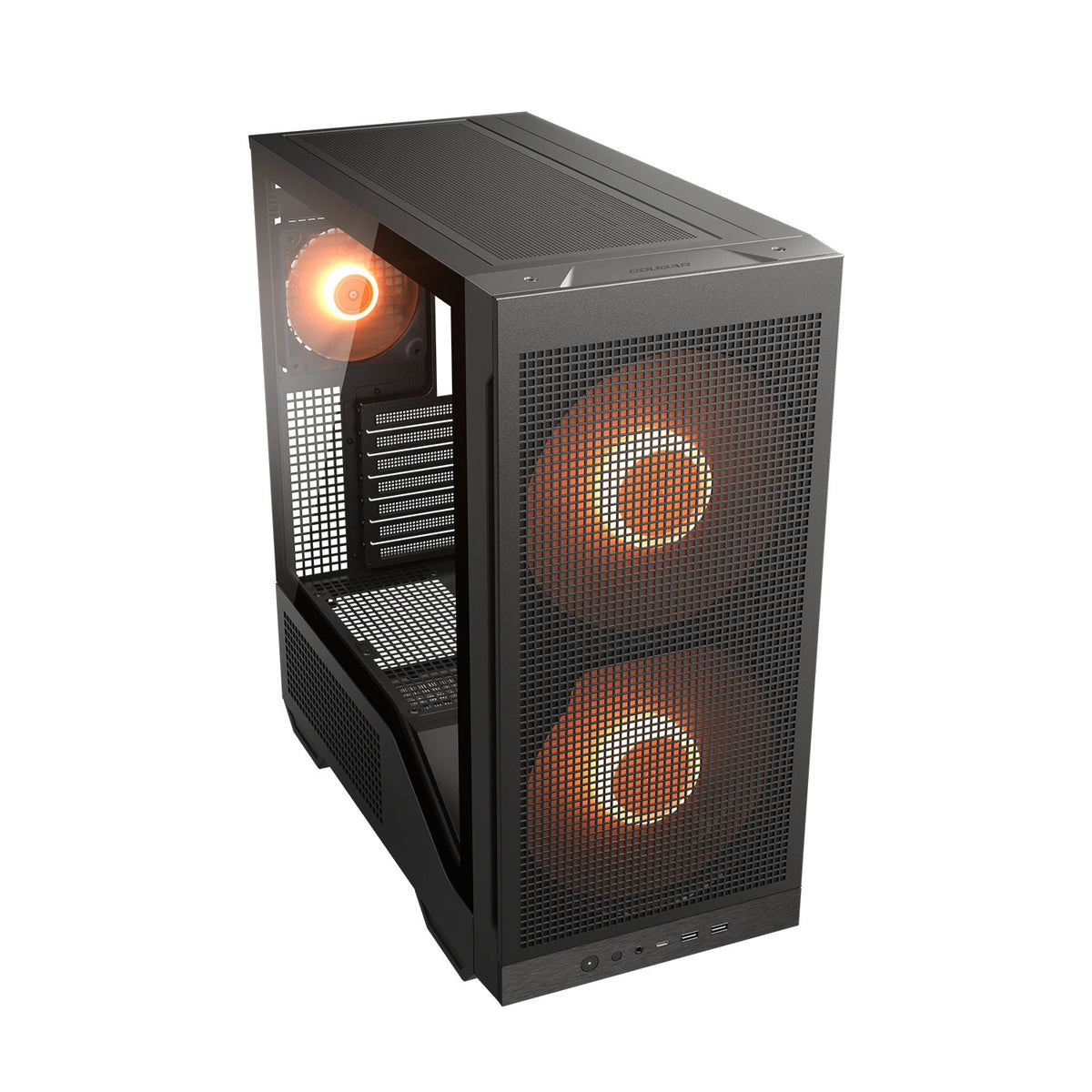 COUGAR Gehäuse Full-Tower MX600 MAX ARGB, Schwarz