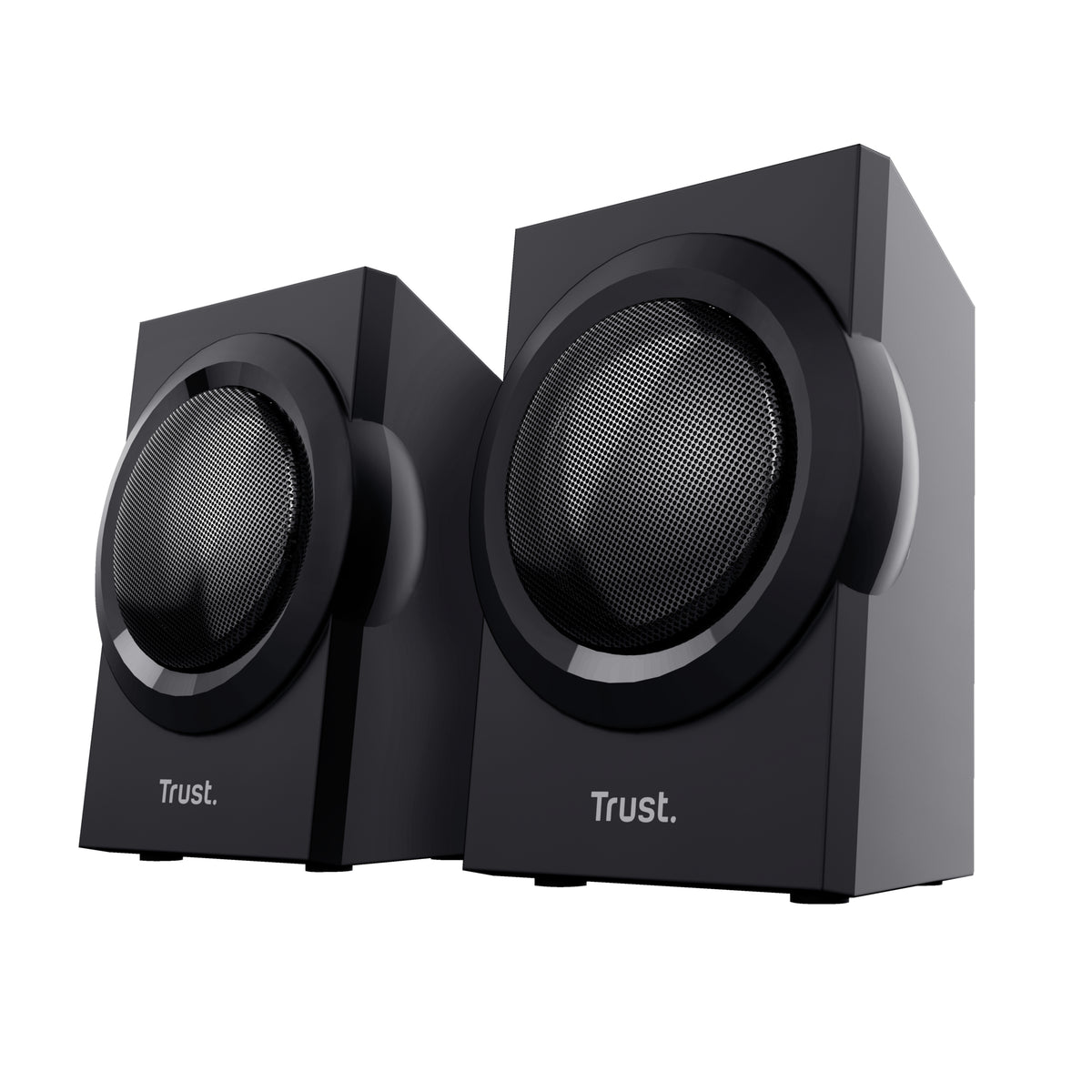 Trust Yuri Lautsprecherset 60 W Universal Schwarz 2.1 Kanäle 1-Weg 15 W