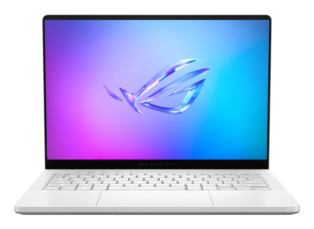ASUS ROG Zephyrus G14 GA403UP-QS001W AMD Ryzen™ 9 270 Laptop 35,6 cm (14") WQXGA+ 32 GB LPDDR5x-SDRAM 1 TB SSD NVIDIA GeForce RTX 5070 Wi-Fi 7 (802.11be) Windows 11 Home Deutsch Weiß