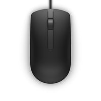 DELL MS116 Maus Büro Beidhändig USB Typ-A Optisch 1000 DPI