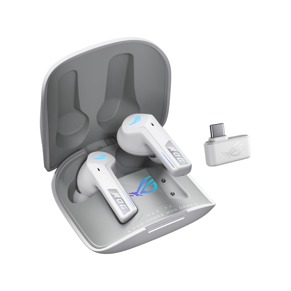 ASUS ROG Cetra True Wireless Speednova Headphones True Wireless Stereo (TWS) In-ear Gaming Bluetooth White