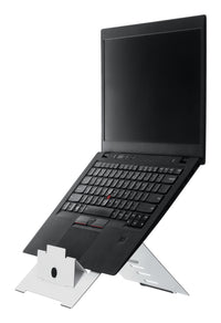 R-Go Tools R-Go Riser Flexibel Laptopständer, verstellbar, weiß