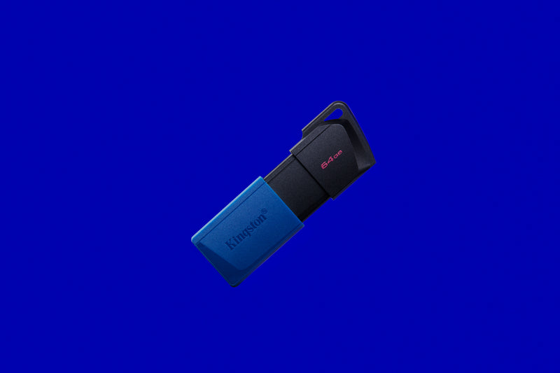 Kingston Technology DataTraveler 64GB USB3.2 Gen 1 Exodia M (Schwarz + Blau)