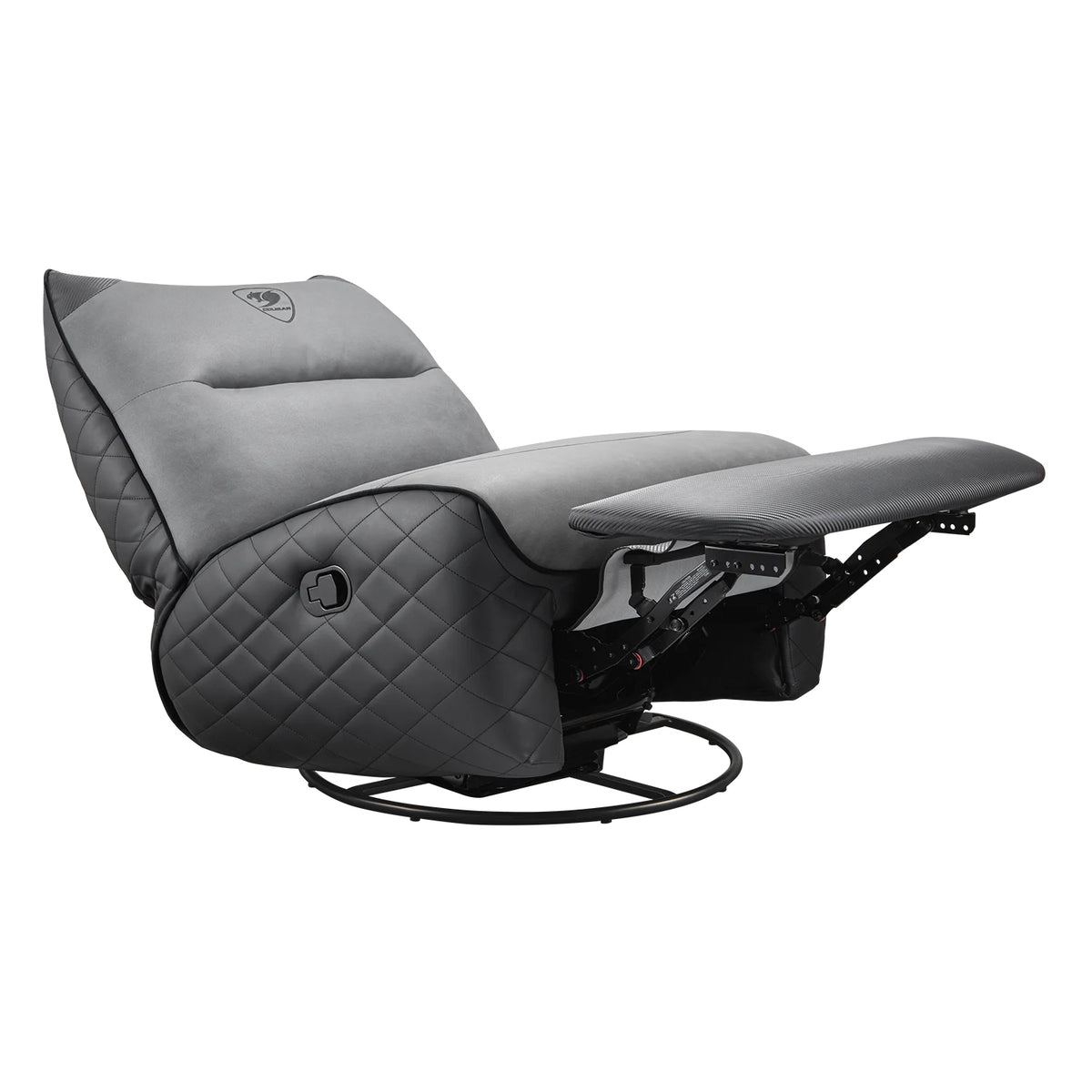 COUGAR Overlord Neo Gaming-Sofa Gepolsterter, ausgestopfter Sitz Schwarz, Grau