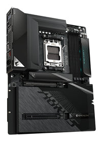 GIGABYTE X870 AORUS STEALTH Mainboard - Unterstützt AMD Ryzen 9000 CPUs, digitales 16+2+2-Phasen-VRM, bis zu 8200MHz DDR5 (O.C.), 2xPCIe 5.0 + 2xPCIe 4.0, Wi-Fi 7, 5GbE LAN, USB 4